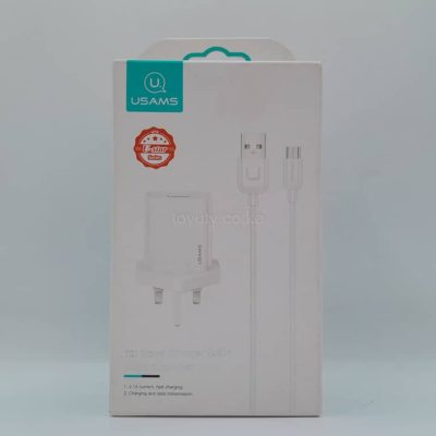 Micro Charger Kit Kenya – USAMS T21 UK Plug | Amazing Universal Charging Solution